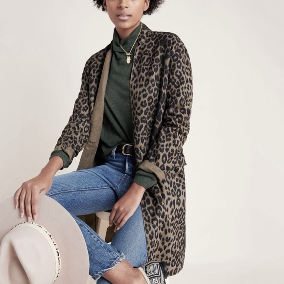 NWT Anthropologie Renee Longline Coat
